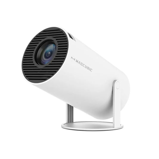 Magcubic Projector (White) 4K Android Home Cinema Outdoor Projetor